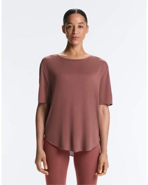 Oysho Modal Blend Short-sleeved T-shirt - Red