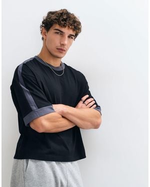 Collusion Ss Ringer Tee - Blue