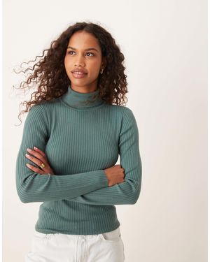 Jdy – rollkragenpullover - Blau