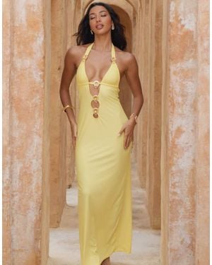 Moda Minx Sana Maxi Dress - Natural