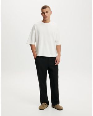 Cotton On Baggy Linen Pant - White