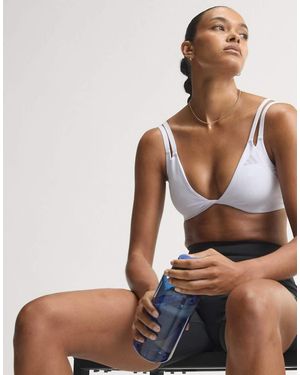 adidas Originals Optime Workout Twist Reversible Light Support Bra - Multicolour