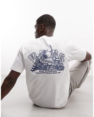 Vans Demolish Tee - White