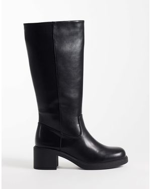 Glamorous Bottes montantes à enfiler es - Noir