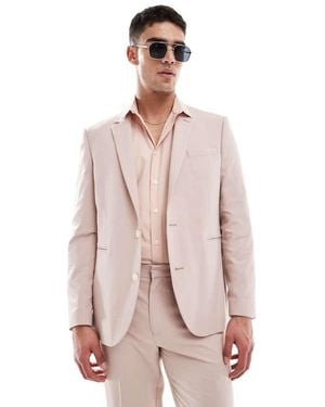 ASOS Regular Suit Jacket - Pink