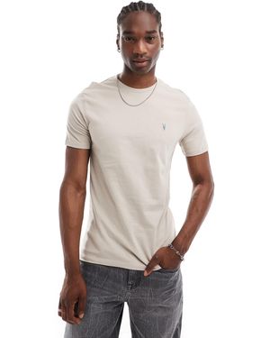 AllSaints – brace – t-shirt - Weiß