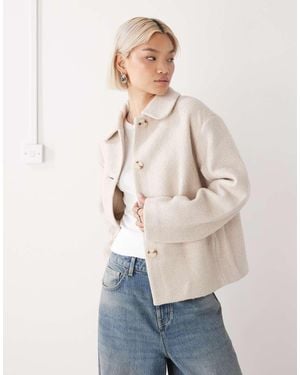 Monki Coat - Natural