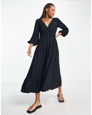 Iisla & Bird Kimono Beach Maxi Summer Dress - Blue