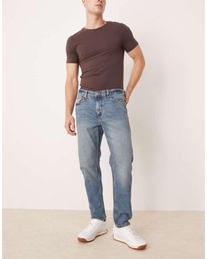 Mango Tapered Jean - Blue
