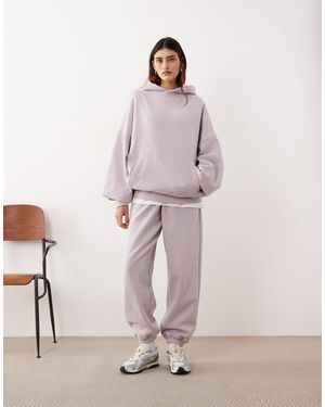 ARRANGE Oversized Premium Heavy Weight Cuffed Jogger - Pink