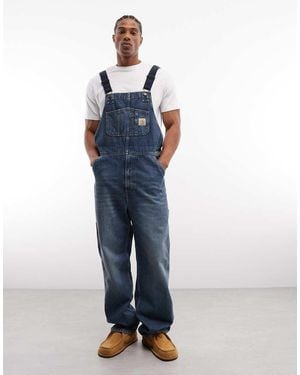 Carhartt Denim Dungarees - Blue