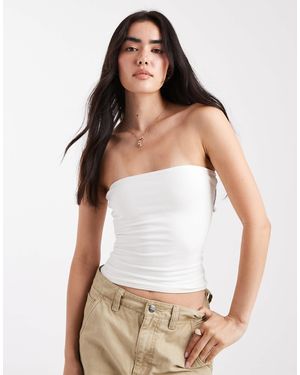 Hollister Reversible Tube Top - White