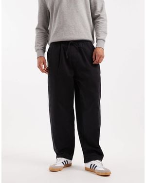 Jack & Jones Barrel Fit Drawstring Trouser - Black