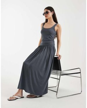 slim fit dress slacks Soft Allure Black Fitted Lace Maxi Dress