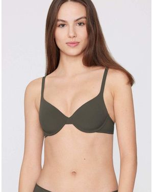 Tezenis Athens Microfibre Push-Up Bra - Black
