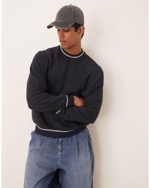 ASOS – oversize-shirt - Blau