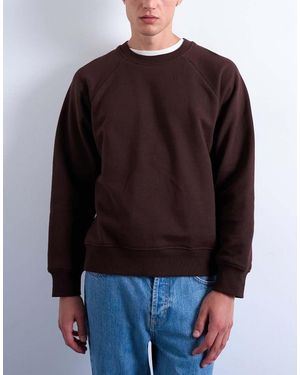 TOPMAN Sudadera De Corte Cuadrado Con Mangas Raglán De - Negro