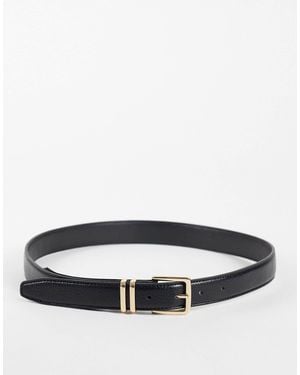 Mango Classic Belt - Grey