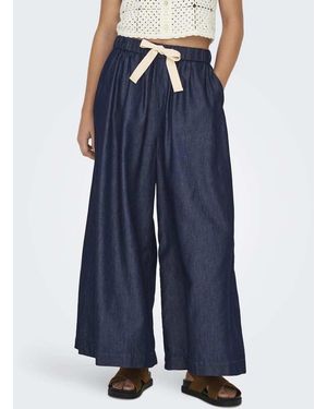 ONLY Wide-fit Jeans - Blue