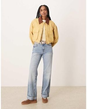 Free People Martha Workwear Jacket - Blue