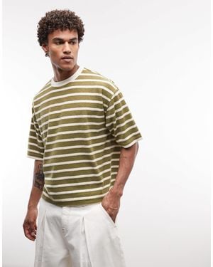 ASOS Heavyweight Boxy Oversized T-shirt - Green