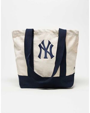 KTZ Bolso Tote Para Mujer Con Logo De Los Ny Yankees De - Azul