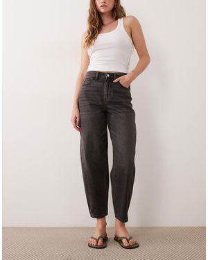 Threadbare Barrel Leg Jean - Black