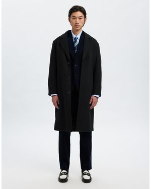 SELECTED Long Coat - Black