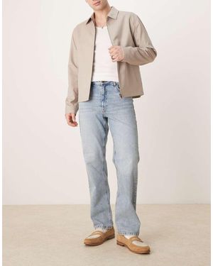ASOS Jeans Dritti Lavaggio Medio Stretch - Blu