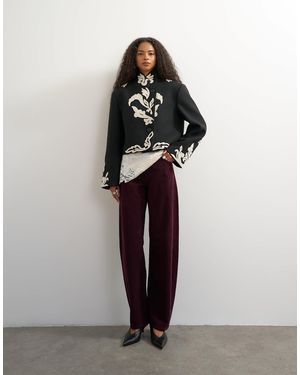 TOPSHOP Cord-barrel mit mittlerer leibhöhe - Mehrfarbig