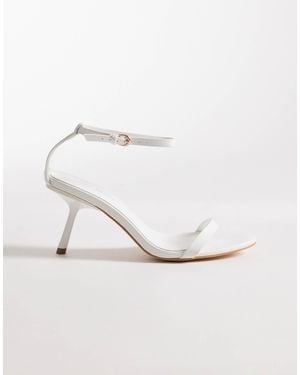 Public Desire Heeled Sandals - White