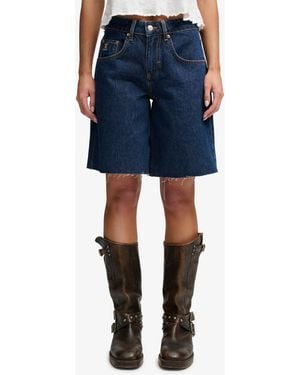 Superdry – weite jorts - Blau
