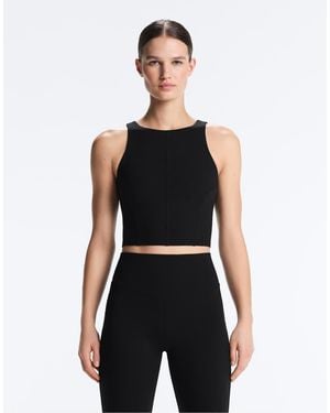 Oysho Evermove Tank Top With Straps - Black