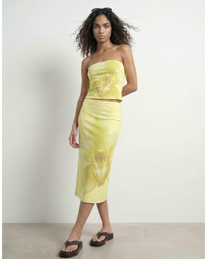 HYPEDROP Top bandeau - vanille française - Jaune
