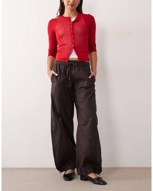 Cotton On Jackson Pull On Utility Pant - Red