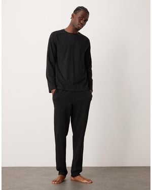 New Look – loungwear-set - Blau