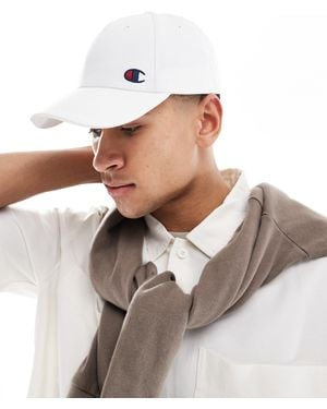 Champion – baseballkappe - Weiß