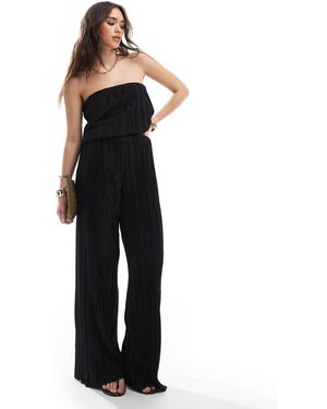 4th & Reckless Pantalon d'ensemble ample et plissé - Bleu
