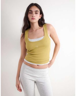 Balmohk Top Senza Maniche Lime - Verde