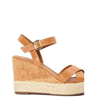 Dune Kindest Wedged Heels - Metallic