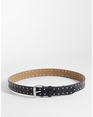 Obey Mini Dome Studded Belt - Grey