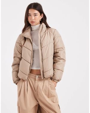 Vero Moda Puffer Jacket - Natural