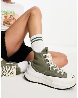 Converse Hi Run Star Legacy Hi Trainers - Green