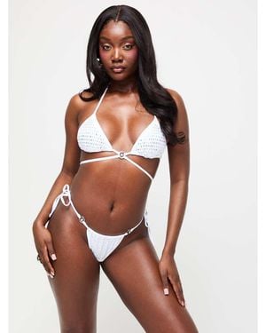 Ann Summers Bridal Pacific Pearl Cheekini Bikini Bottom - White