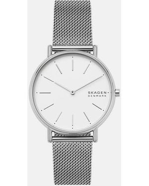 Skagen Signatur Two Hand, Stainless Steel Watch, Skw2785 - White