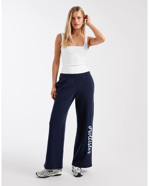 Hollister Wide Leg jogger - Blue