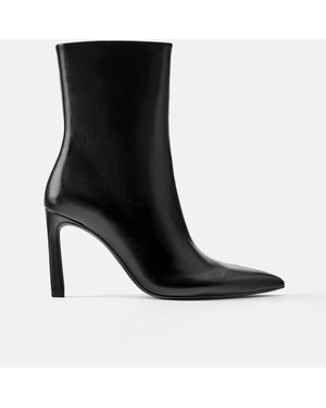 Pull&Bear – stiefeletten - Schwarz