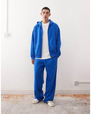Collusion Relaxed Wide Leg jogger - Blue