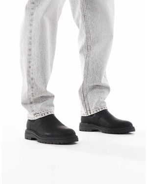 schuh Dion Chunky Chelsea Boots - White