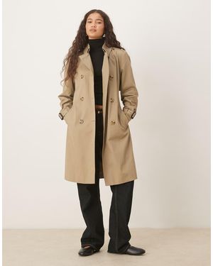 Mango Gabardina Midi De Algodón De -Neutro